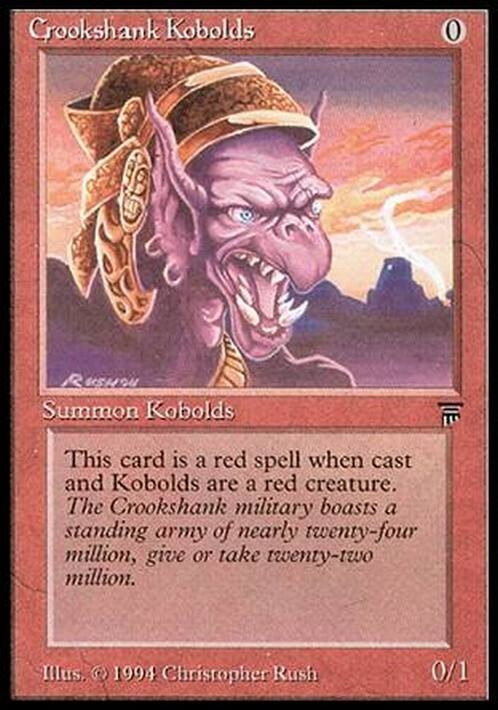 Crookshank Kobolds ~ Legends [ Excellent ] [ Magic MTG ]