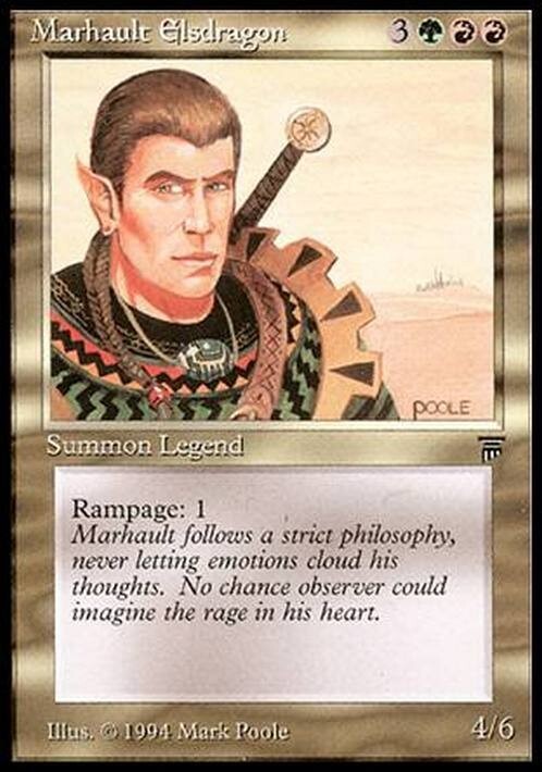 Marhault Elsdragon ~ Legends [ Excellent ] [ Magic MTG ]