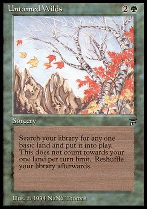 Untamed Wilds ~ Legends [ Excellent ] [ Magic MTG ]