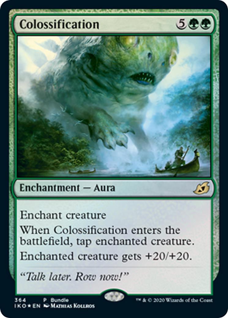 FOIL Colossification ~ Bundle Ikoria: Lair of Behemoths [ NM ] [ Magic MTG ]