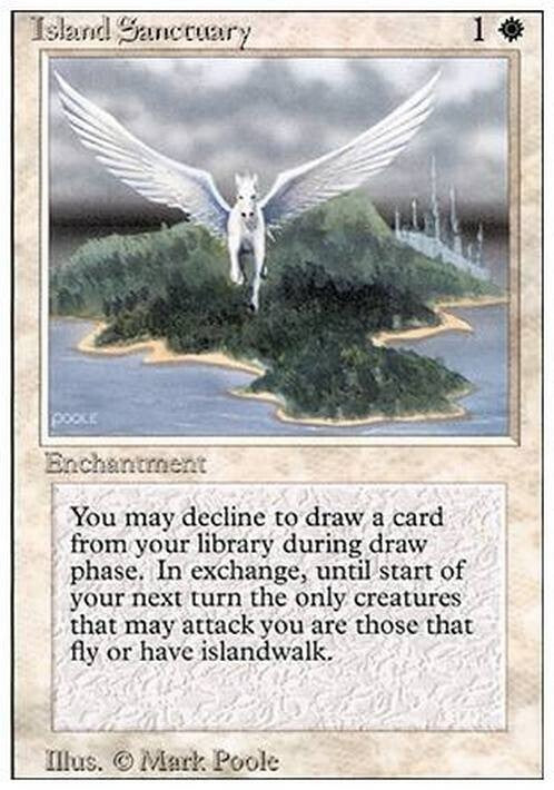 Island Sanctuary ~ Revised [ PLAYED ] [ Magic MTG ]