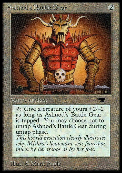 Ashnod's Battle Gear ~ Antiquities [ Excellent ] [ Magic MTG ] - London Magic Traders Ltd
