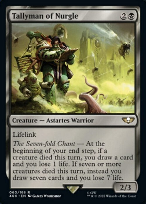 Tallyman of Nurgle ~ Commander: Warhammer 40,000 [ NearMint ] [ Magic MTG ]