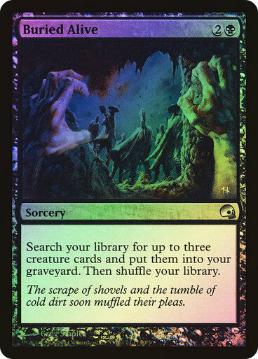 FOIL Buried Alive ~ Graveborn [ Excellent ] [ Magic MTG ]