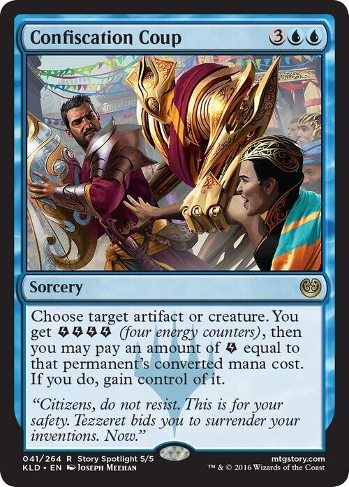 Confiscation Coup ~ Kaladesh [ Excellent ] [ Magic MTG ] - London Magic Traders Limited