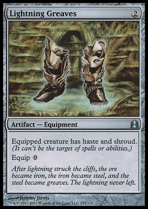 Lightning Greaves ~ Commander 2011 [ Excellent ] [ Magic MTG ]