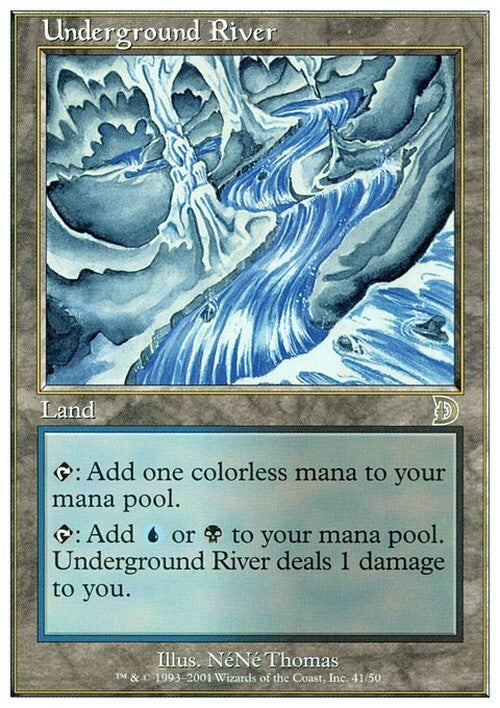 Underground River ~ Deckmasters [ NearMint ] [ Magic MTG ]