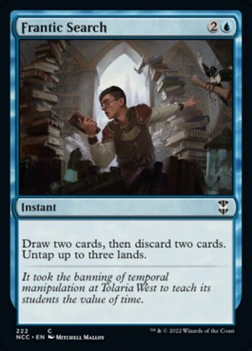 Frantic Search ~ Commander: Streets of New Capenna [ NM ] [ MTG ] - London Magic Traders Limited