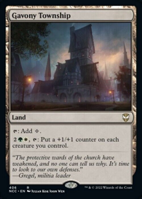 Gavony Township ~ Commander: Streets of New Capenna [ NM ] [ MTG ] - London Magic Traders Limited