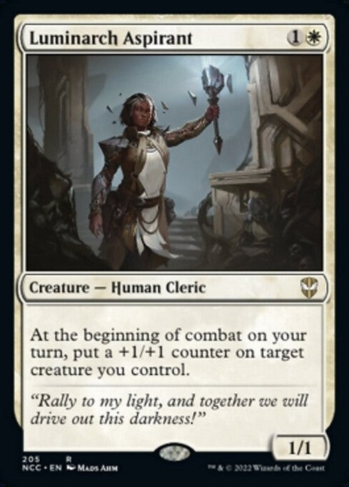 Luminarch Aspirant ~ Commander: Streets of New Capenna [ NM ] [ MTG ]