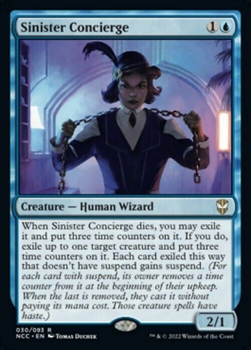 Sinister Concierge ~ Commander: Streets of New Capenna [ NM ] [ MTG ] - London Magic Traders Limited