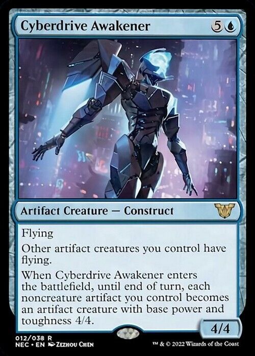 Cyberdrive Awakener ~ Commander: Kamigawa: Neon Dynasty [ NM ] [ Magic MTG ] - London Magic Traders Limited