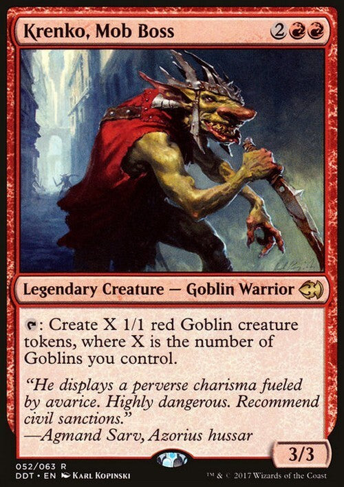 Krenko, Mob Boss ~ Duel Decks: Anthology [ Excellent ] [ Magic MTG ]