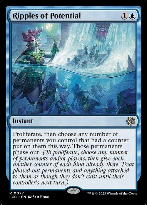 Ripples of Potential ~ Commander: The Lost Caverns of Ixalan [ NM ] [ MTG ] - London Magic Traders Limited