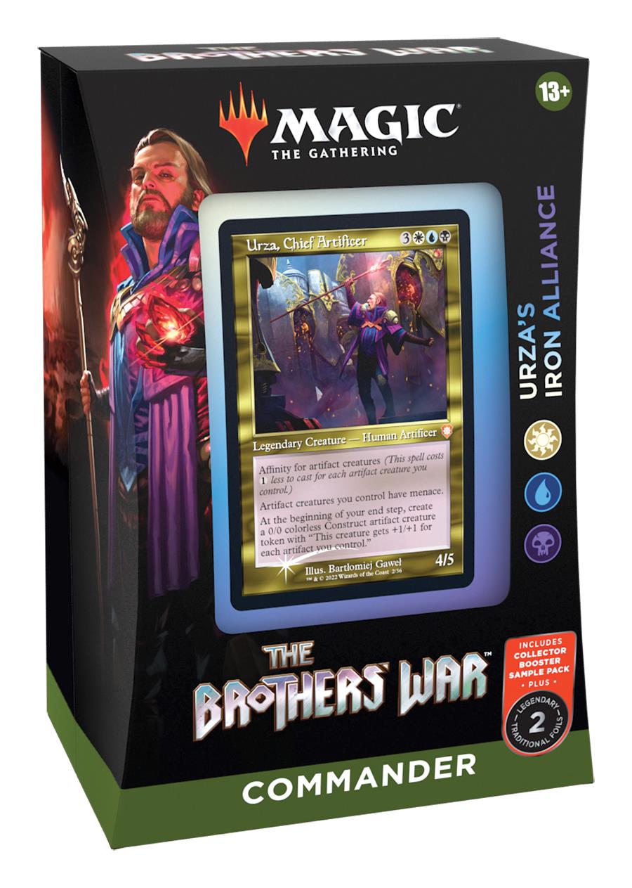 Urza's Iron Alliance Deck ~ Commander: The Brothers' War ~ MTG Sealed - London Magic Traders Limited