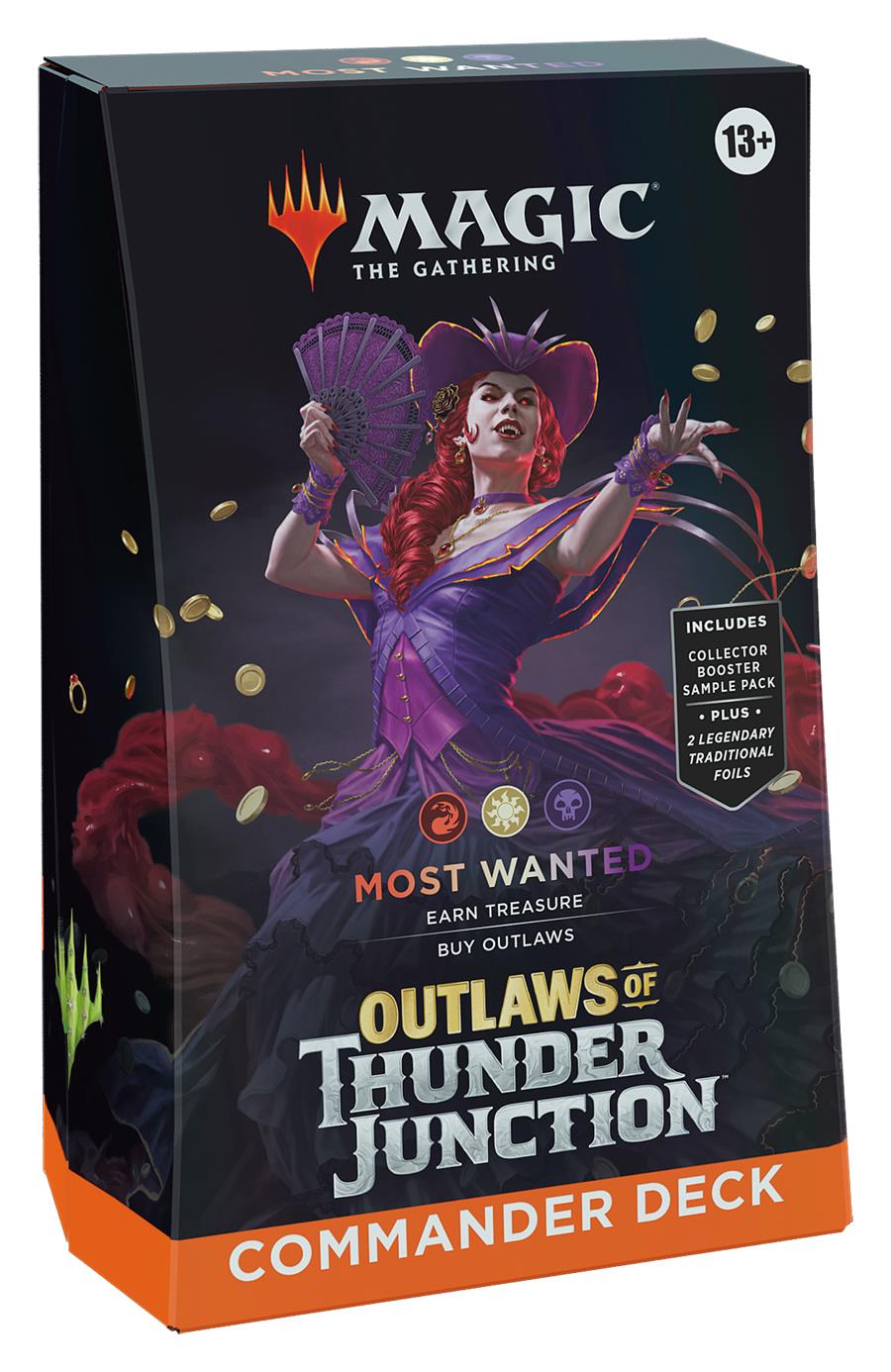 PREORDER 19/4 ~ Most Wanted Deck ~ Commander: Outlaws of Thunder Junction Sealed - London Magic Traders Limited