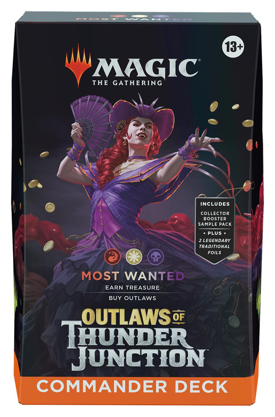 PREORDER 19/4 ~ Most Wanted Deck ~ Commander: Outlaws of Thunder Junction Sealed - London Magic Traders Limited
