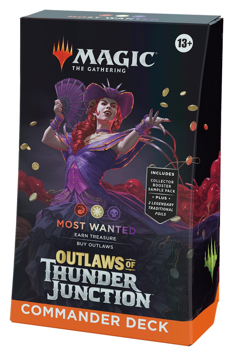 PREORDER 19/4 ~ Most Wanted Deck ~ Commander: Outlaws of Thunder Junction Sealed - London Magic Traders Limited