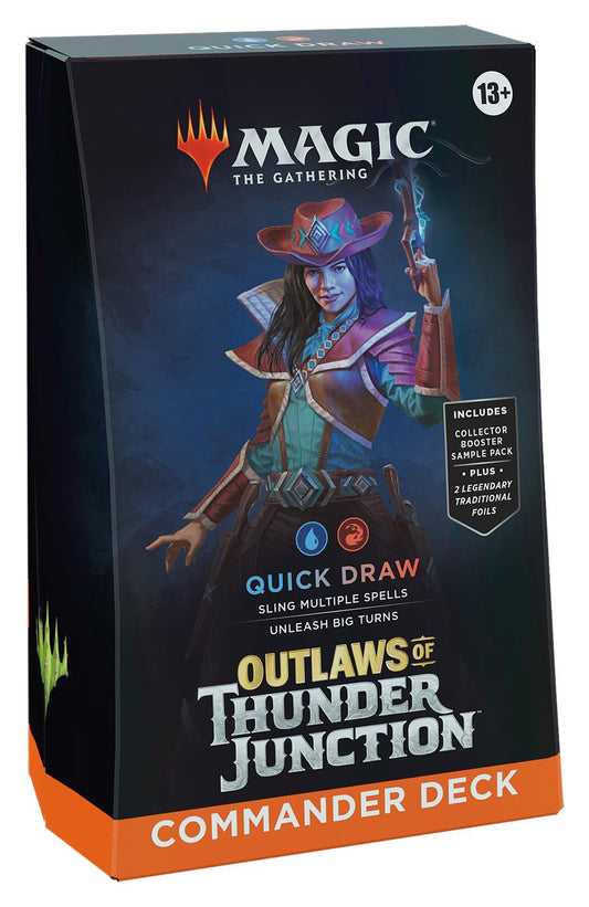 PREORDER 19/4 ~ Quick Draw Deck ~ Commander: Outlaws of Thunder Junction Sealed - London Magic Traders Limited
