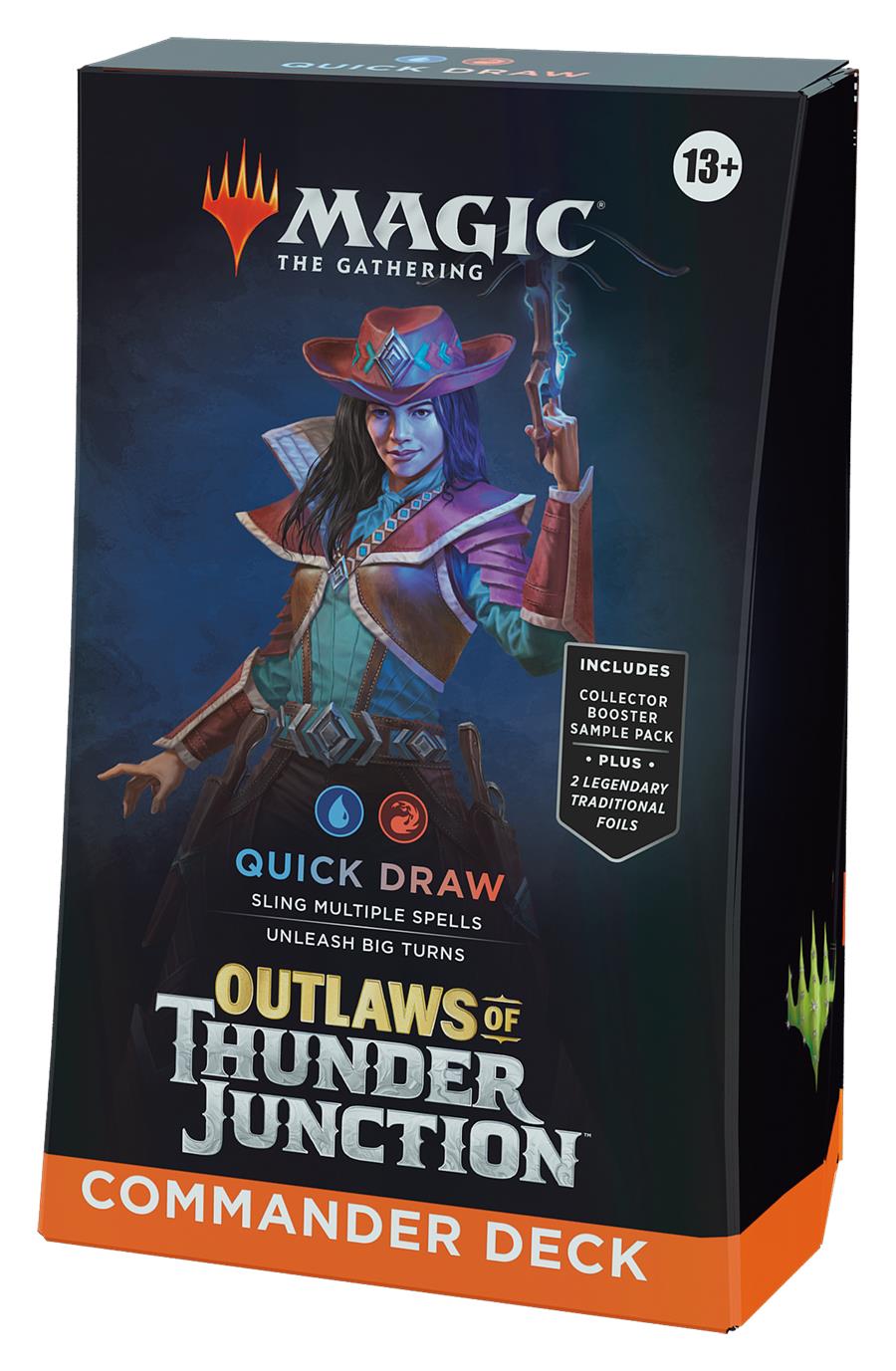 PREORDER 19/4 ~ Quick Draw Deck ~ Commander: Outlaws of Thunder Junction Sealed - London Magic Traders Limited