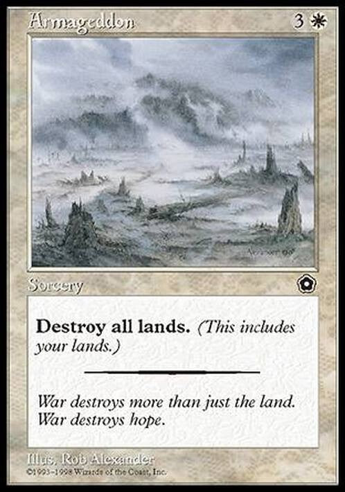 Armageddon ~ Portal Second Age [ PLAYED ] [ Magic MTG ]