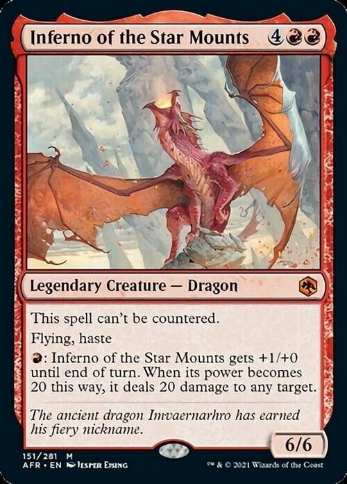 Inferno of the Star Mounts ~ Adventures in the Forgotten Realms [ NM ] [ MTG ] - London Magic Traders Limited