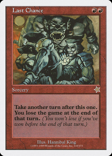 Last Chance ~ Starter 1999 [ NearMint ] [ Magic MTG ] - London Magic Traders Ltd