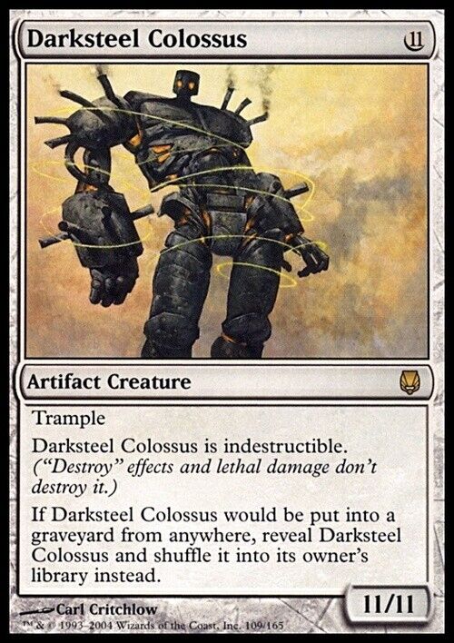 Darksteel Colossus ~ Darksteel [ Excellent ] [ Magic MTG ] - London Magic Traders Limited