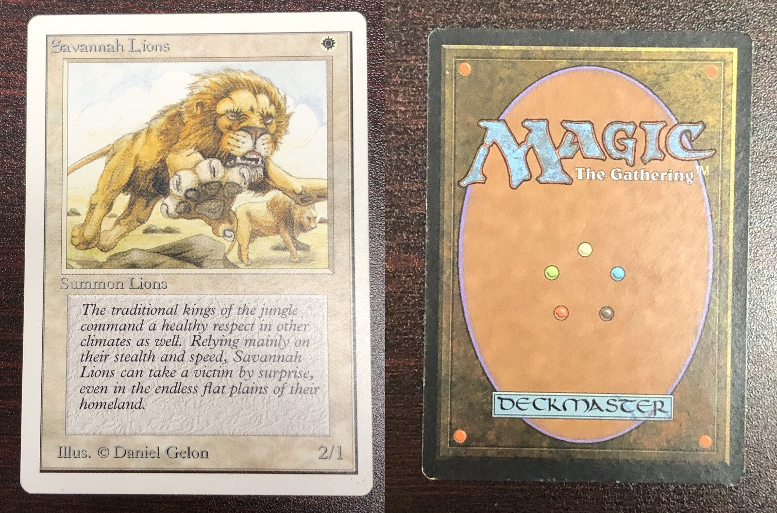 Savannah Lions ~ Unlimited [ Excellent ] [ Magic MTG ] - London Magic Traders Ltd