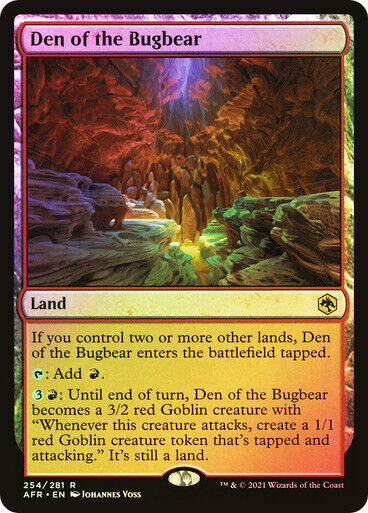 FOIL Den of the Bugbear ~ Adventures Forgotten Realms [ NM ] [ Magic MTG ] - London Magic Traders Limited