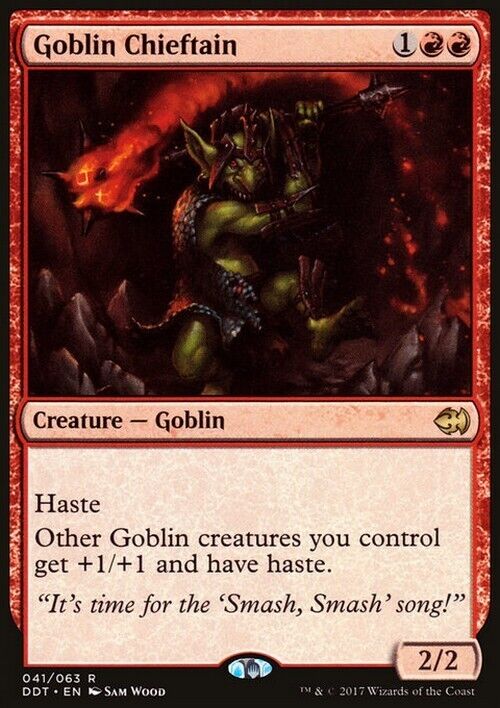 Goblin Chieftain  ~ Duel Decks [ NearMint ] [ Magic MTG ] - London Magic Traders Limited