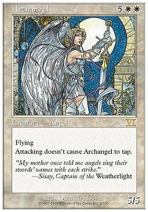 Archangel ~ Sixth Edition [ Excellent ] [ Magic MTG ] - London Magic Traders Limited