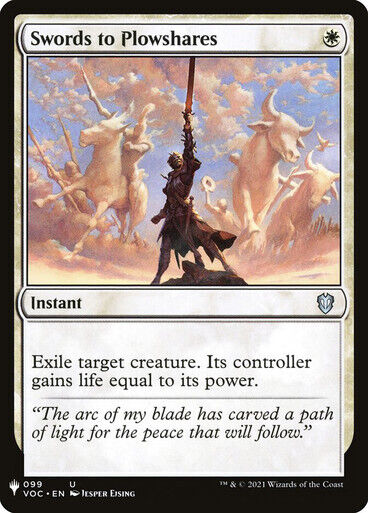 Swords to Plowshares ~ Secret Lair [ NearMint ] [ Magic MTG ] - London Magic Traders Limited