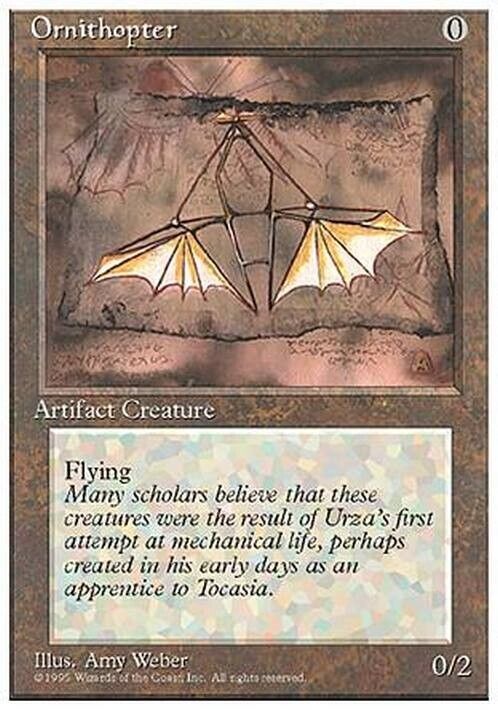 Ornithopter ~ Fourth Edition [ Excellent ] [ Magic MTG ] - London Magic Traders Limited