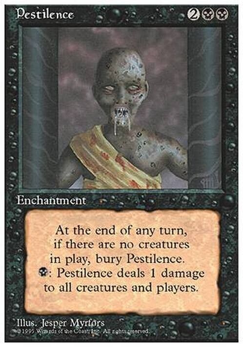 Pestilence ~ Fourth Edition [ Excellent ] [ Magic MTG ] - London Magic Traders Limited