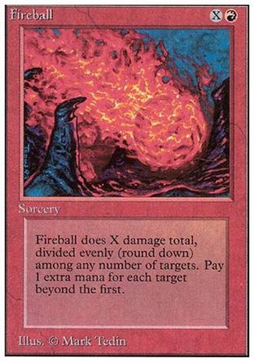 Fireball ~ Unlimited [ Excellent ] [ Magic MTG ] - London Magic Traders Limited