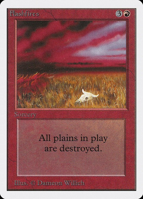 Flashfires ~ Unlimited [ PLAYED ] [ Magic MTG ]