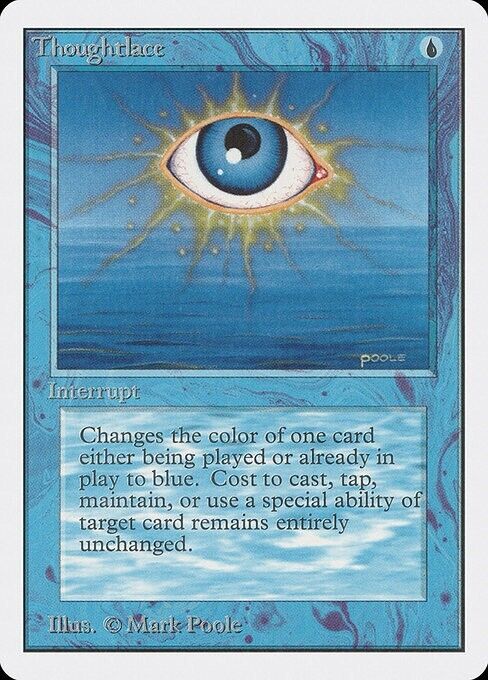 Thoughtlace ~ Unlimited [ Excellent ] [ Magic MTG ] - London Magic Traders Limited