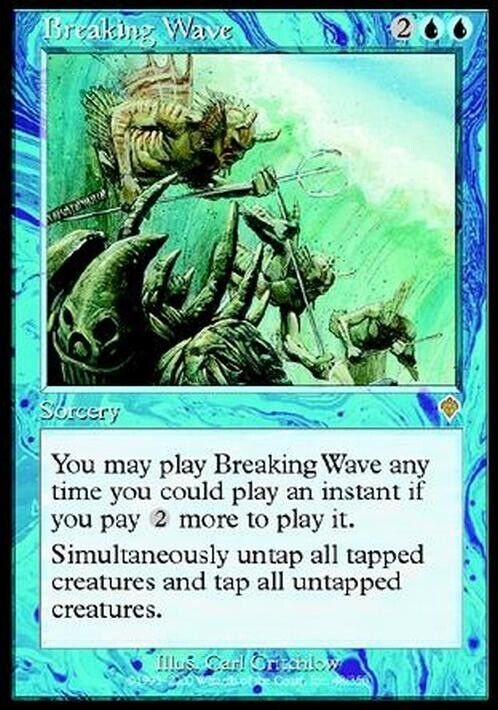 Breaking Wave ~ Invasion [ Excellent ] [ Magic MTG ] - London Magic Traders Limited