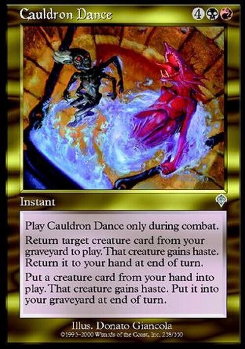 Cauldron Dance ~ Invasion [ Excellent ] [ Magic MTG ] - London Magic Traders Limited
