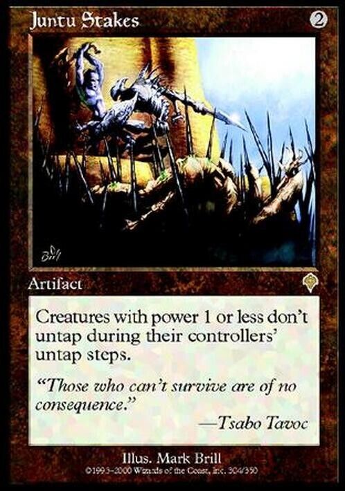 Juntu Stakes ~ Invasion [ Excellent ] [ Magic MTG ]