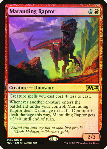 FOIL Marauding Raptor ~ Core 2020 [ NearMint ] [ Magic MTG ] - London Magic Traders Limited