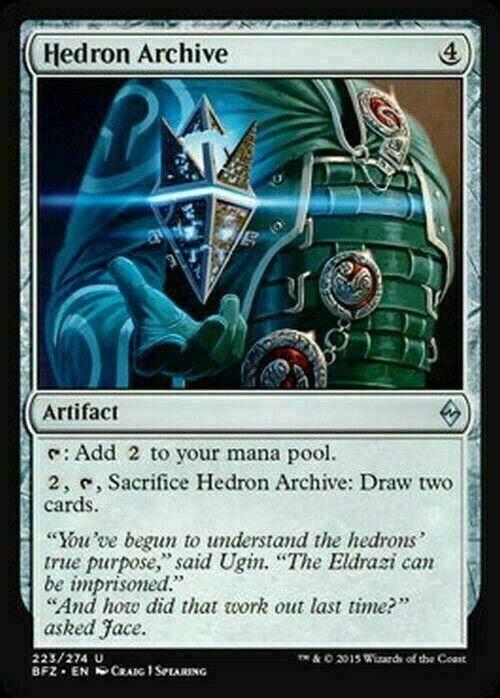 Hedron Archive ~ Battle for Zendikar [ Excellent ] [ Magic MTG ]