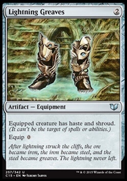 Lightning Greaves ~ Commander 2015 [ NearMint ] [ Magic MTG ] - London Magic Traders Limited