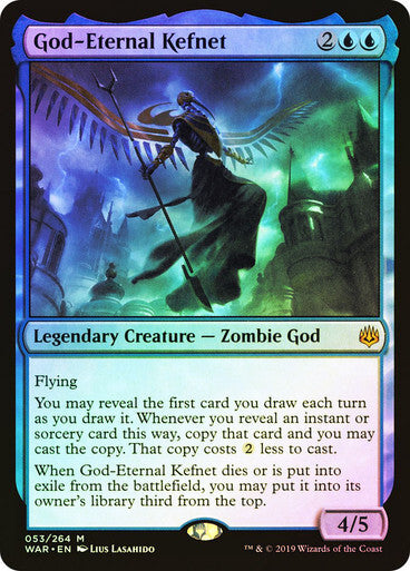 FOIL God-Eternal Kefnet ~ War of the Spark [ NearMint ] [ Magic MTG ]