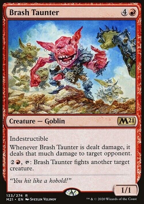 Brash Taunter ~ Core 2021 [ NearMint ] [ Magic MTG ] - London Magic Traders Limited