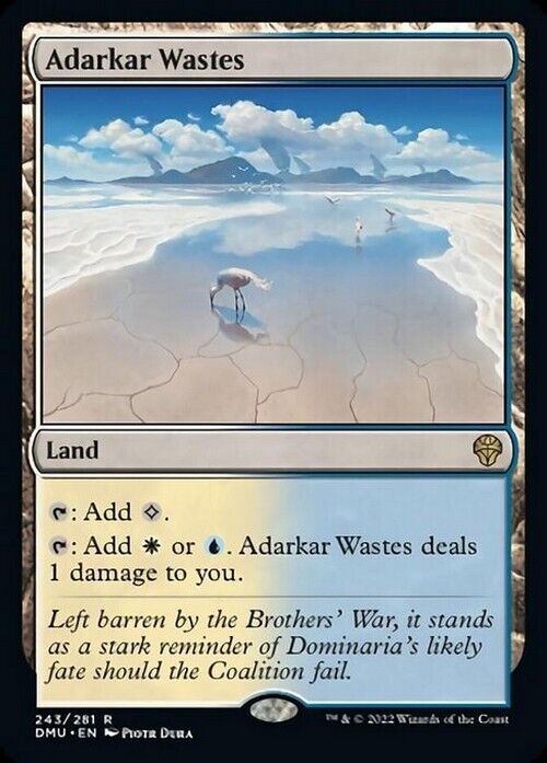 Adarkar Wastes ~ Dominaria United [ NearMint ] [ Magic MTG ] - London Magic Traders Limited