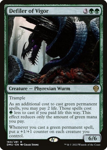 Defiler of Vigor ~ Dominaria United [ NearMint ] [ Magic MTG ]