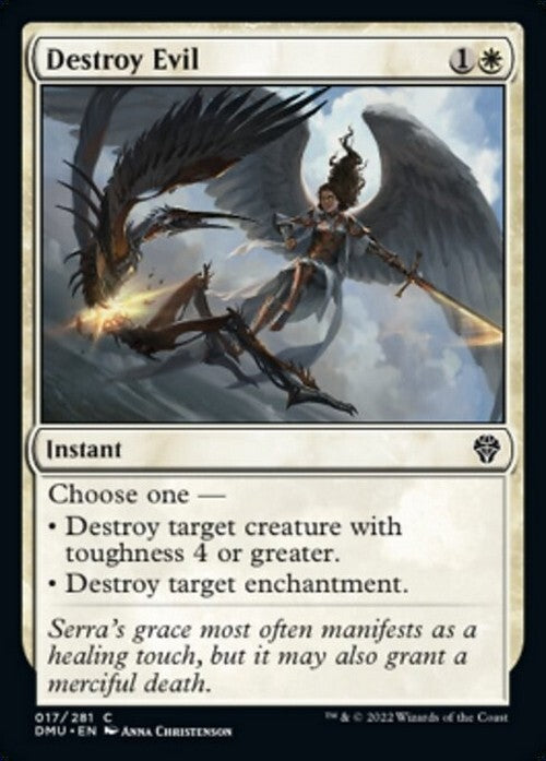 Destroy Evil ~ Dominaria United [ NearMint ] [ Magic MTG ]