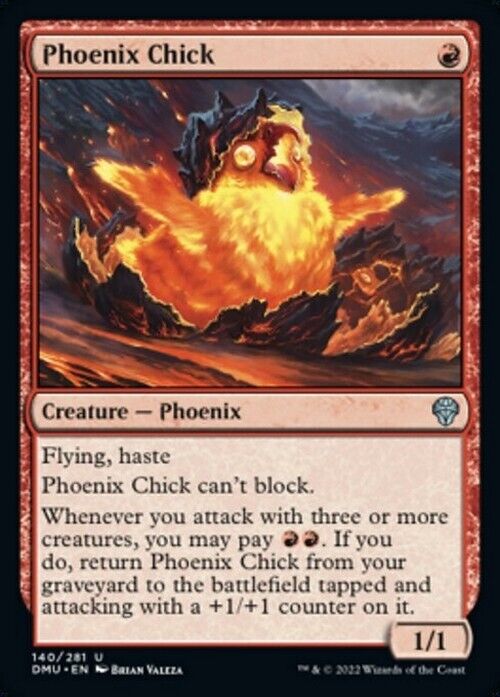 Phoenix Chick ~ Dominaria United [ NearMint ] [ Magic MTG ] - London Magic Traders Limited